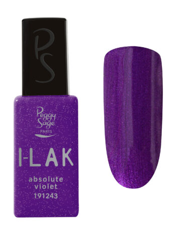 I-LAK soak off gel polish absolute violet 11 ml