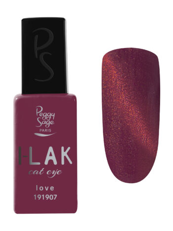 I-LAK soak off gel polish cat eyes love  - 11ml