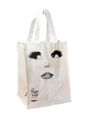 Bolsa reutilizable de tela no tejida "look pola"