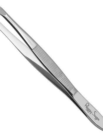 Pinza para epilar mordazas cuadradas flexibles 9cm