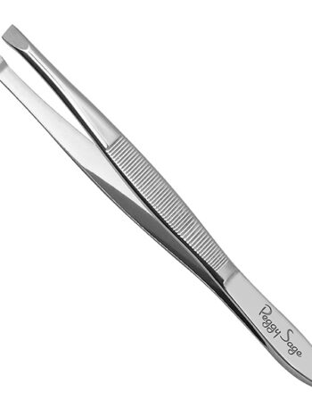 Pinza para epilar mordazas oblicuas flexibles 9 cm
