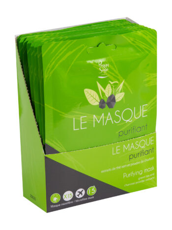 Expositor 15 mascarilla purificante