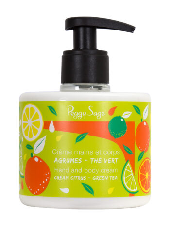 Crema para manos y cuerpo cítricos / té verde 300ml