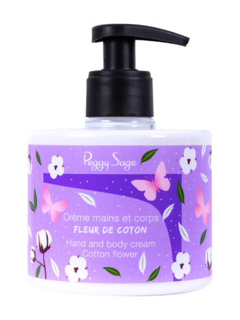 Crema para manos y cuerpo flor de algodón 300ml