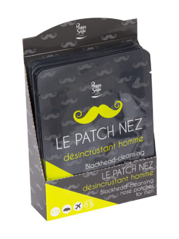 Expositor 15x3 parches de nariz hombre desincrustantes