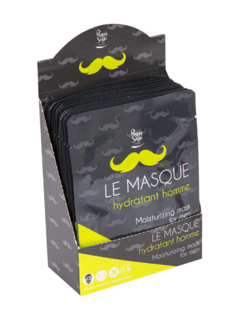 Expositor 15 mascarilla hidratante para hombre