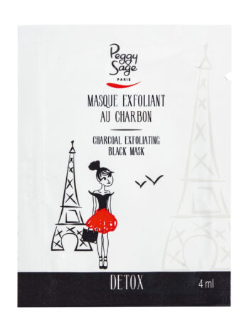 Muestra mascarilla exfoliante al carbón 4ml