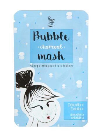 Mascarilla textil de espuma con carbón
