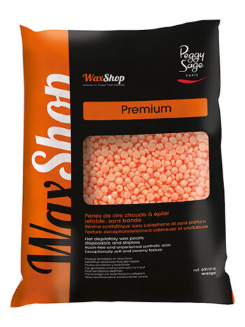 Perlas de cera depilatoria caliente 800g orange