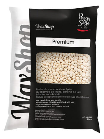 Perlas de cera depilatoria caliente 800g blanc