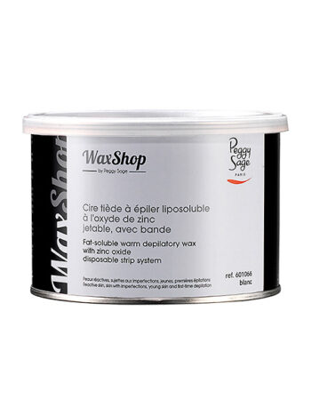 Cera tibia de depilar liposoluble 400ml blanc