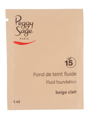 Muestra fondo maquillaje fluido beige clair 4ml