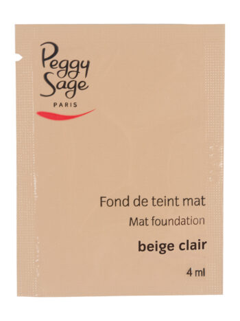 Muestra fondo maquillaje mate beige clair 4ml