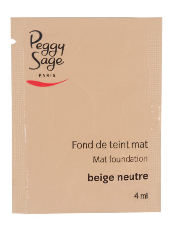 Muestra fondo maquillaje mate beige neutre 4ml
