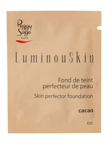 Muestra fondo maquillaje perfeccionador Luminouskin - cacao 4ml
