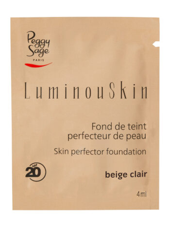 Muestra fondo maquillaje perfeccionador Luminouskin - beige clair 4ml