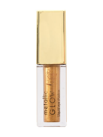 Sombra de ojos líquida Mettalic Glow  - Intense gold 5.1 ml