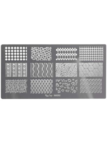 Placa de stamping nail art 2