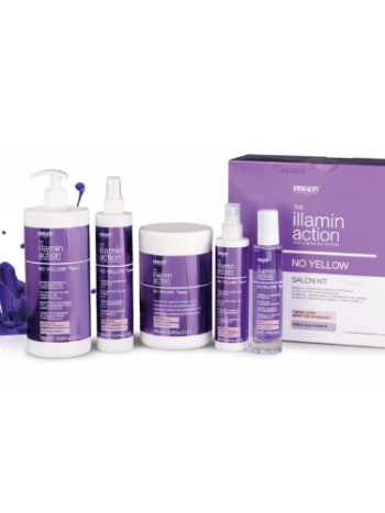 ILLAMIN ACTION ANTIAMARILLO KIT SALON