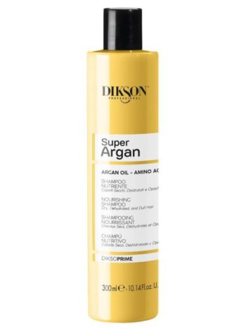 DIKSOPRIME Champú Nutriente con aceite de Argan y aminoácidos 300 ML