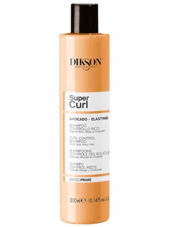 DIKSOPRIME Champú Curl Control con Aguacate y Elastina 300 ML