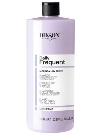 DIKSOPRIME Champú uso frecuente con aceite de Moringa y filtro UV 1000 ML