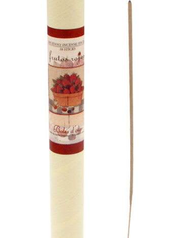INCIENSO 16 STICKS FRUTOS ROJOS