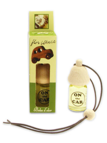 AMBIENTADOR COCHE FLOR BLANCA