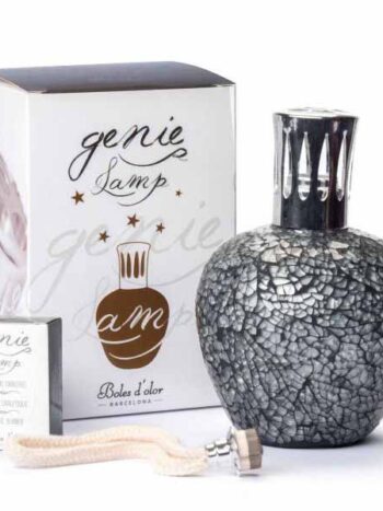 GENIE LAMP ELIPSE MOSAIC NEGRO