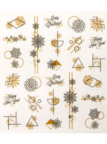 Adornos adhesives para uñas– Christmas