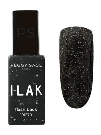 I-LAK soak off gel polish – FLASH BLACK