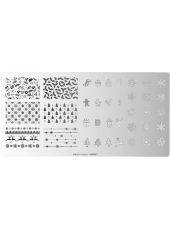 Placa de stamping - Christmas